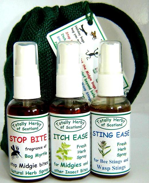  the Beach Bugout Bag
 a set of 3 herbal sprays 